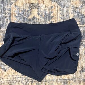 Lululemon Hottie Hot Women's Navy Blue Shorts